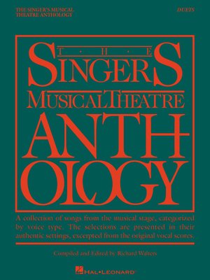 cover image of The Singer's Musical Theatre Anthology